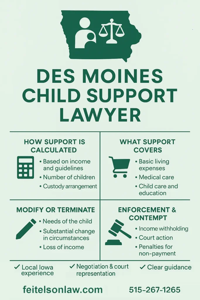A Child Support Amount Outside the Guidelines